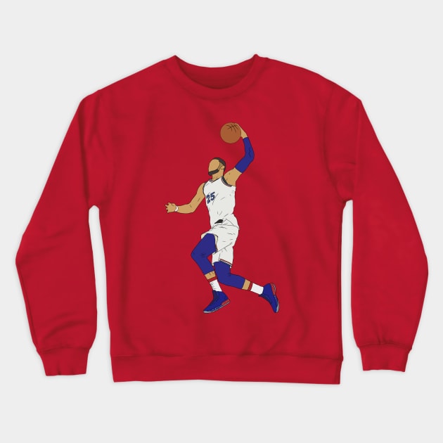 Ben Simmons Slam Dunk Crewneck Sweatshirt by rattraptees